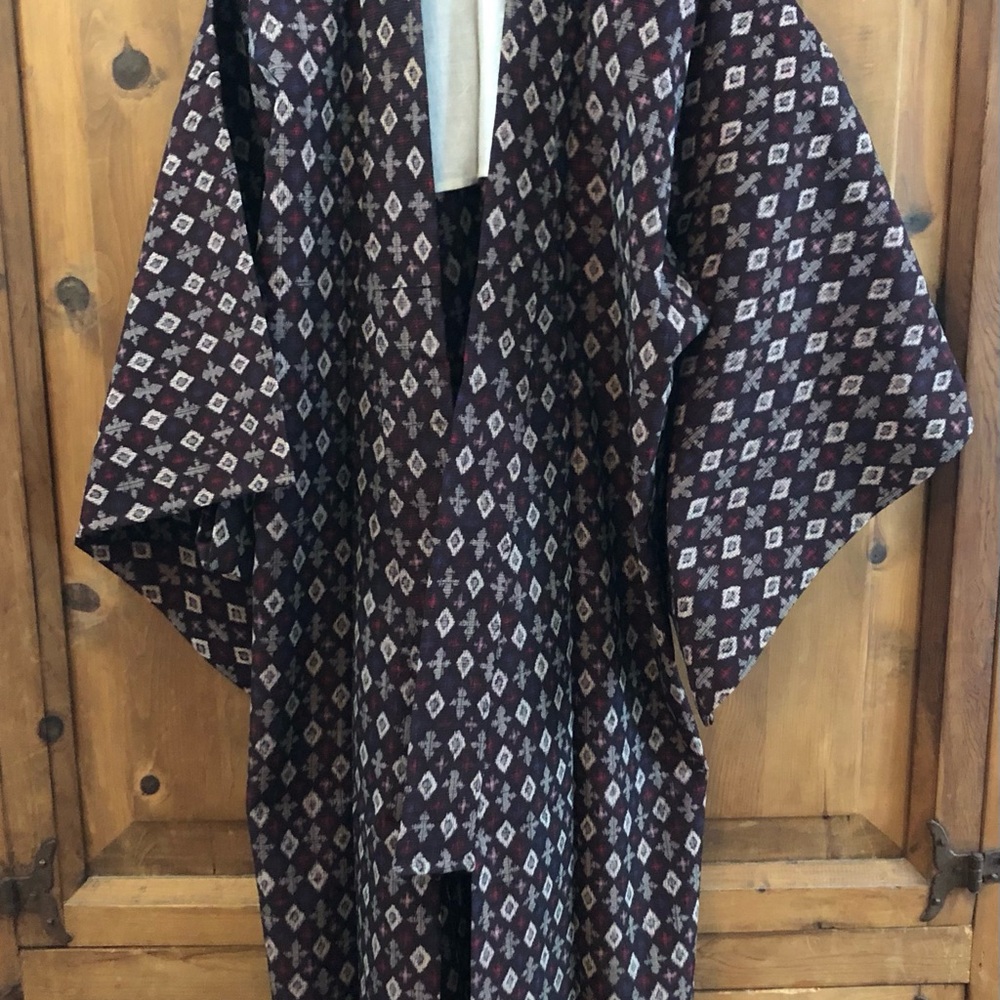 Elegant Patterned Women's Kimono Jacket